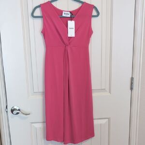 NWT Leota Fuchsia Midi Dress